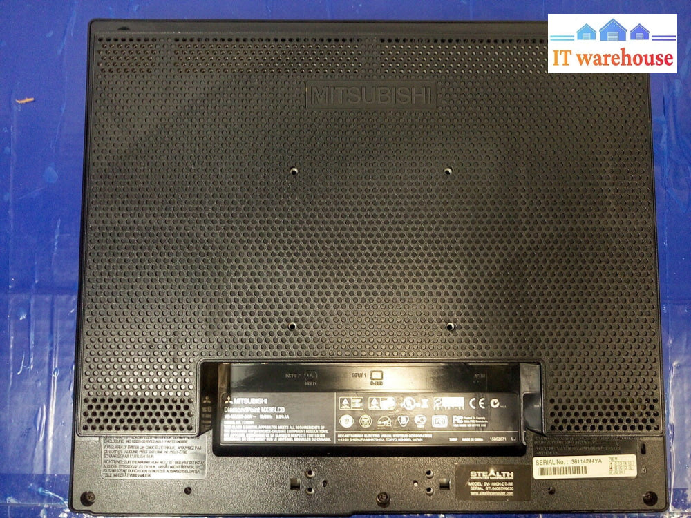 - MITSUBISHI DIAMONDPOINT NX86LCD L182R4 STEALTH SV-1800N-DT-RT  TOUCHSCREEN