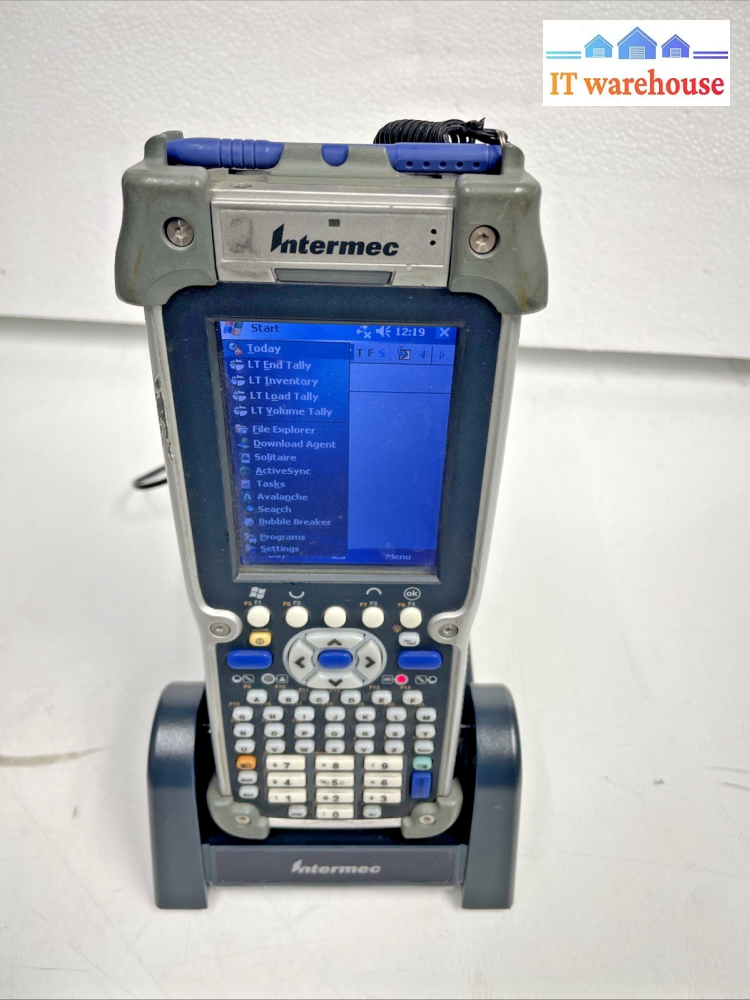 Mixed 4 of Intermec CK60 Barcode Scanner w AD5 Charger  and  AC  and 2 battry +