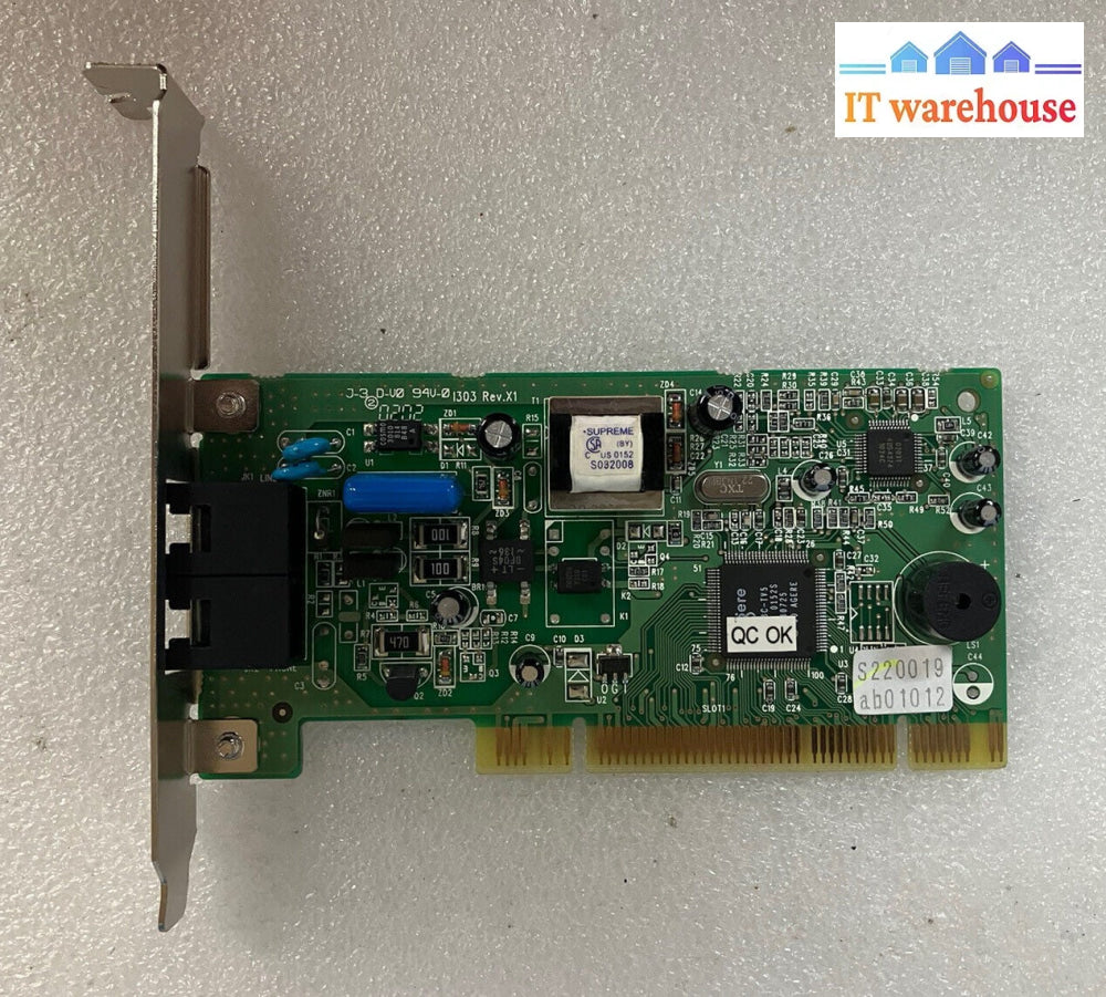 ~ Modem 56k Model: GPC-92/TMH1 Dual Port Modem GVC-GPCI-92/TMH1 RJ11C