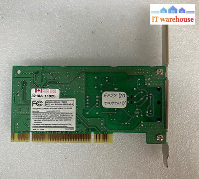 ~ Modem 56k Model: GPC-92/TMH1 Dual Port Modem GVC-GPCI-92/TMH1 RJ11C