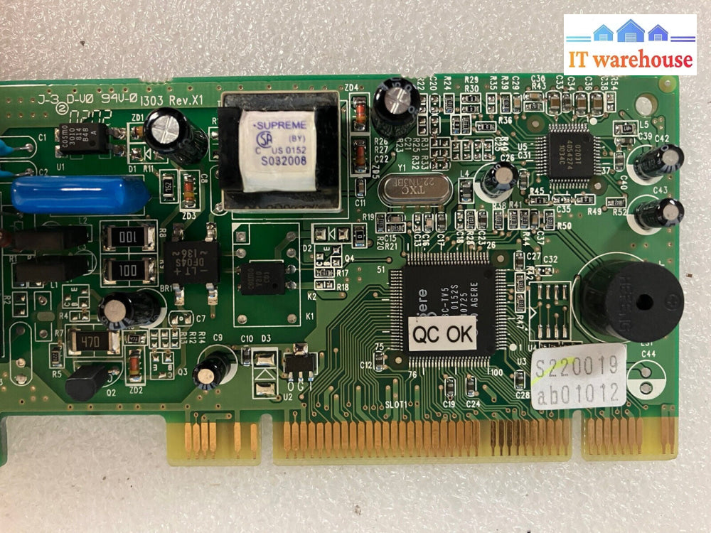 ~ Modem 56k Model: GPC-92/TMH1 Dual Port Modem GVC-GPCI-92/TMH1 RJ11C
