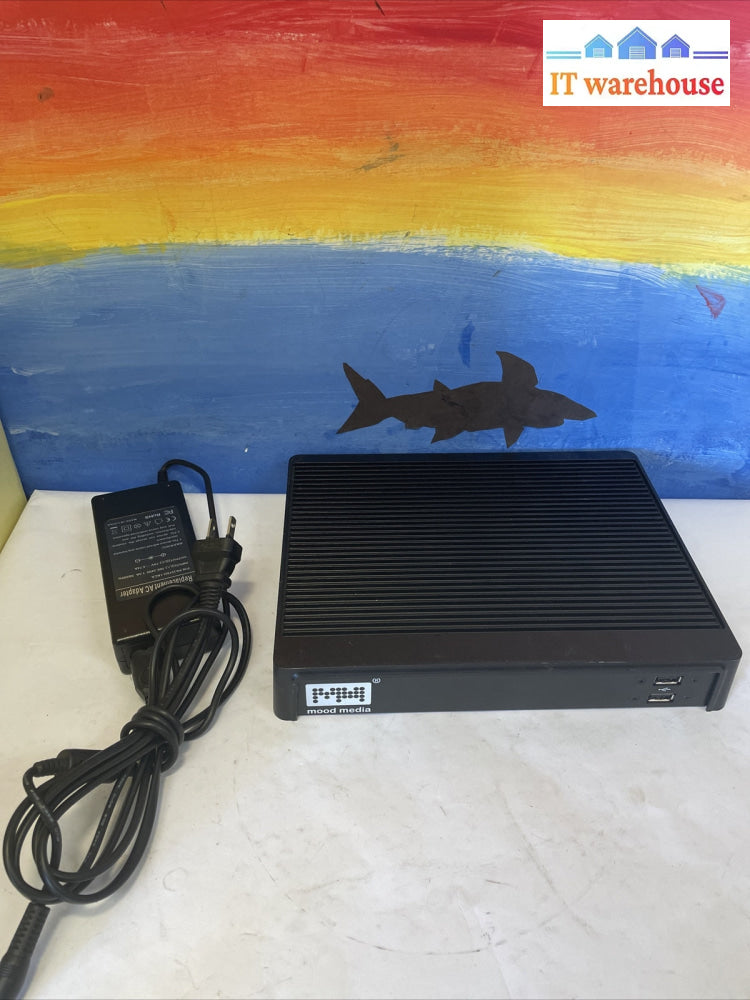 Mood Media NDiS 125-L-LED-MM Embedded PC Fanless Signage Player (winXP or Win10)