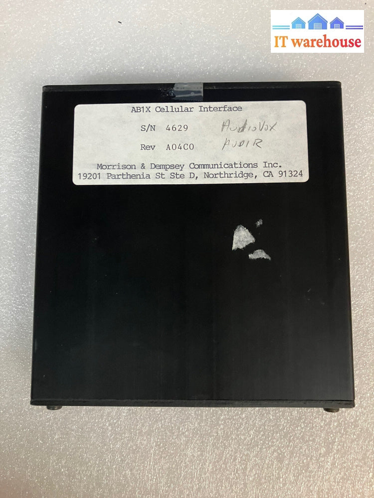 ~Morrison & Dempsey Communications AB1X Cellular Interface 25Pin D-Sub Male Port