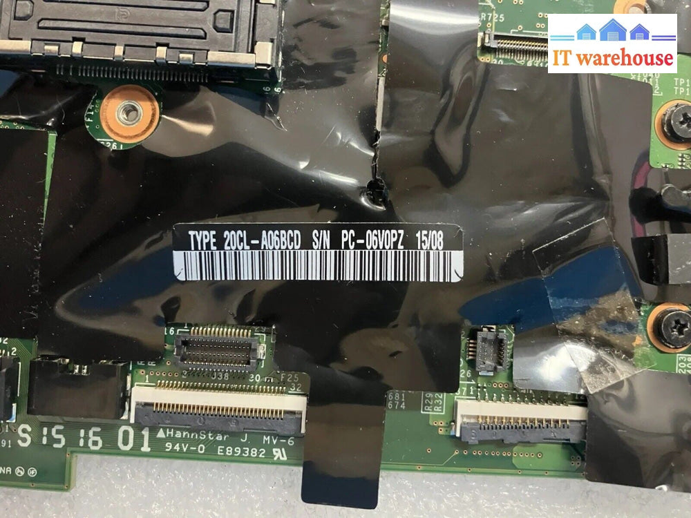 Motherboard 00HT368 For Lenovo ThinkPad X25 Laptop With Intel i5-5200U CPU ~