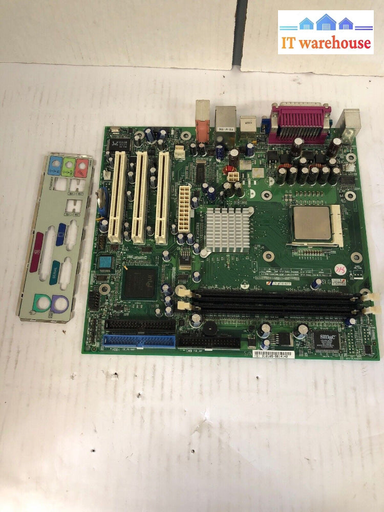 * Motherboard 310105 W/celeron 2.20 and I/O Shield
