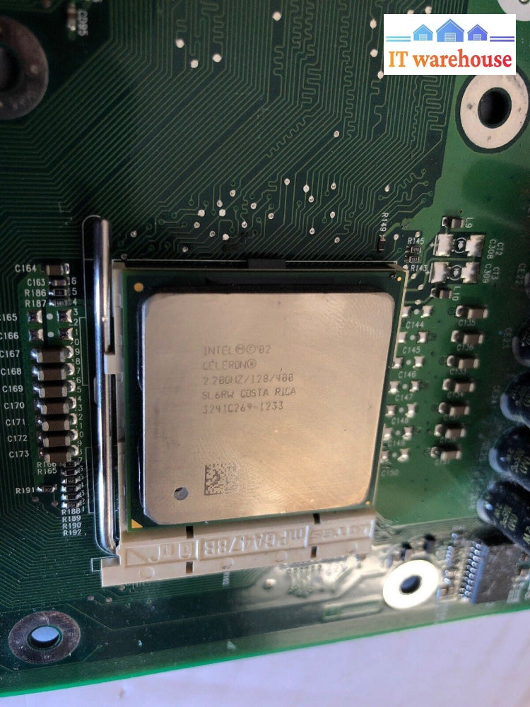 * Motherboard 310105 W/celeron 2.20 and I/O Shield