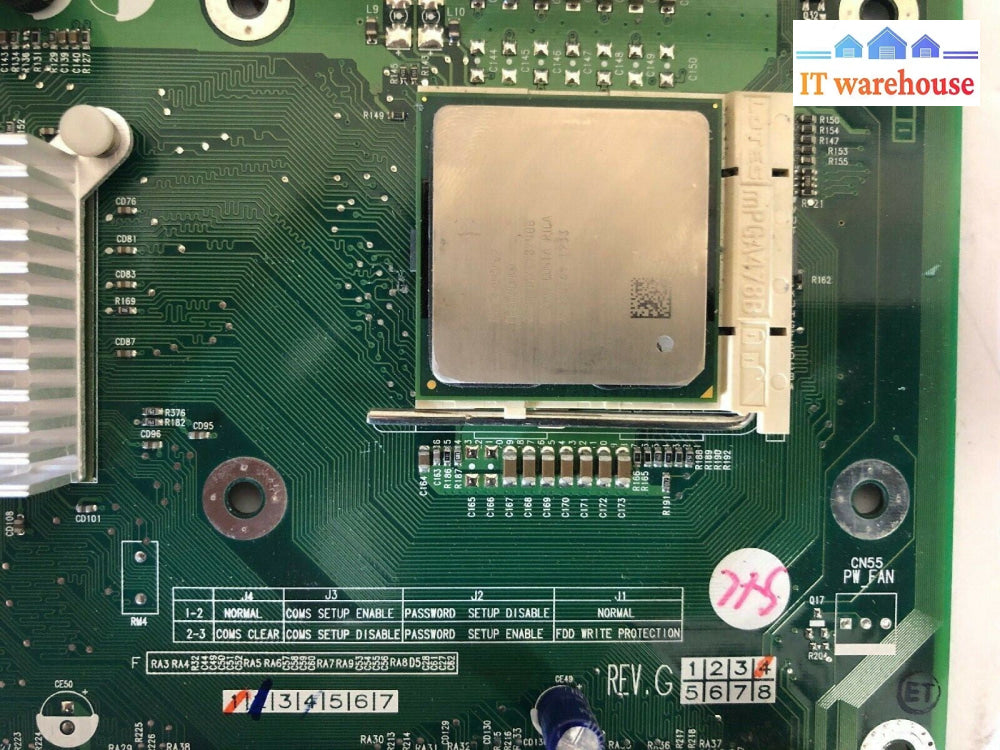 * Motherboard 310105 W/celeron 2.20 and I/O Shield