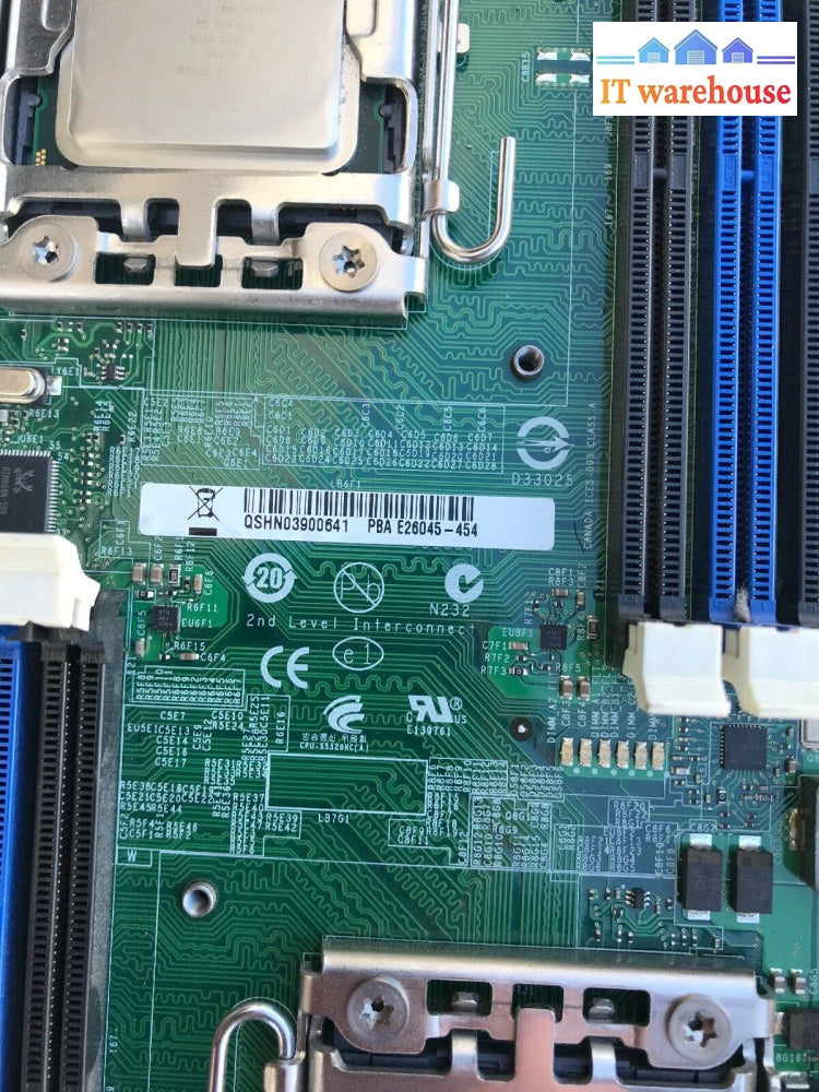 MOTHERBOARD INTEL S5520HC 2x s1366 DDR3 E26045-454 @@@
