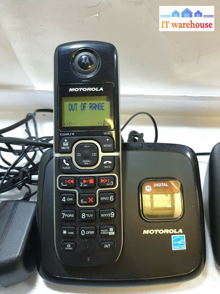 - Motorola L705 2-Handset Dect 6.0 Cordless Digital Answering Phones