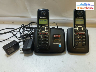 - Motorola L705 2-Handset Dect 6.0 Cordless Digital Answering Phones