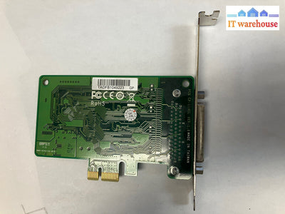 ~ Moxa Cp-114El V1.3 Pbc Pci-E Card Serial Adapter Pc Db44 Female Rs-232/422/485