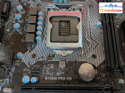 - MSI B150M Pro-VD DDR4 Motherboard  Tested