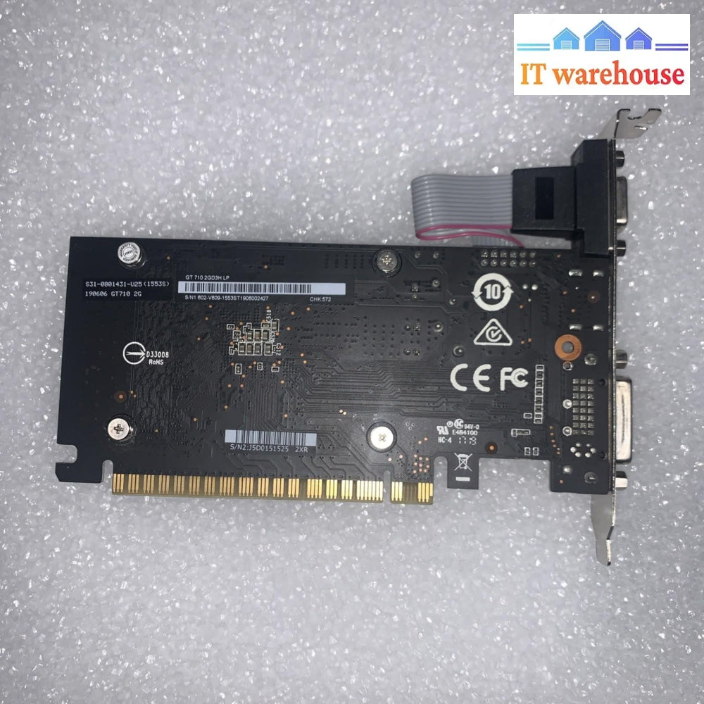 MSI GeForce GT 710 2GB GDDR3 DVI HDMI Video Graphics Card GT 710 2GD3H LP