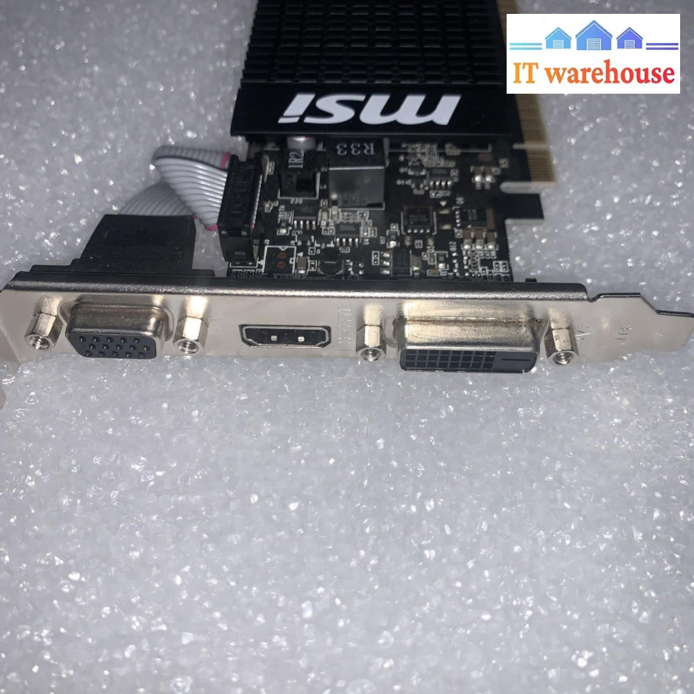 MSI GeForce GT 710 2GB GDDR3 DVI HDMI Video Graphics Card GT 710 2GD3H LP