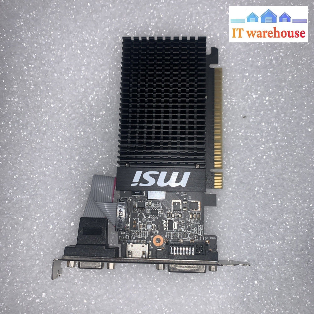 MSI GeForce GT 710 2GB GDDR3 DVI HDMI Video Graphics Card GT 710 2GD3H LP