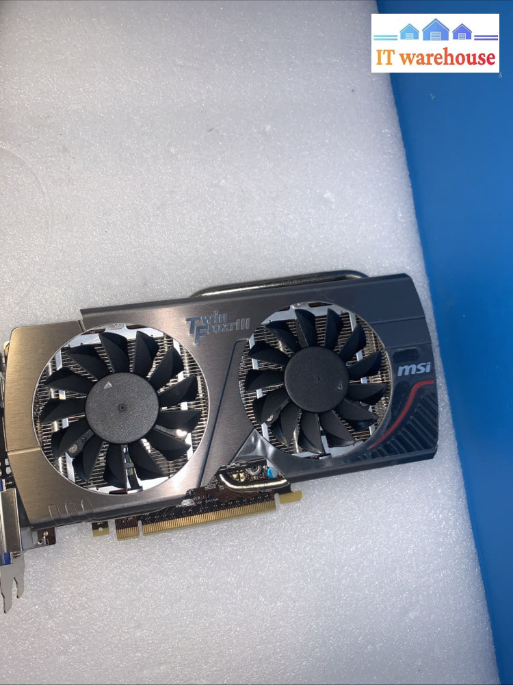 MSI GeForce GTX 650 Ti BOOST 2GB PCIe 3.0 SLI video Card N650TI TF 2GD5/OC BE