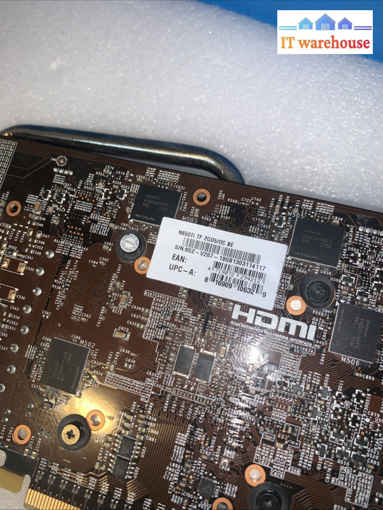 MSI GeForce GTX 650 Ti BOOST 2GB PCIe 3.0 SLI video Card N650TI TF 2GD5/OC BE