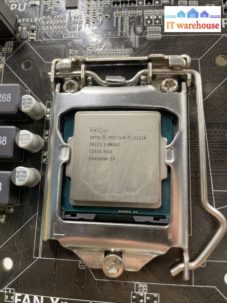 MSI H81M-E34 Mini-ATX LGA 1150 DDR3 HDMI VGA DVI Motherboard With  CPU