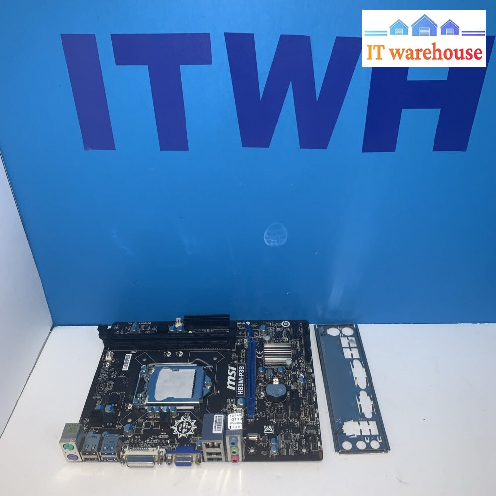 MSI H81M-P33 Intel H81 LGA 1150 DDR3 mATX MicroATX Motherboard Tested