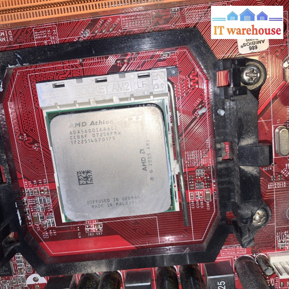 MSI MS-7309 VER 1.3 Socket AM2 Motherboard + Amd 5600 CPU