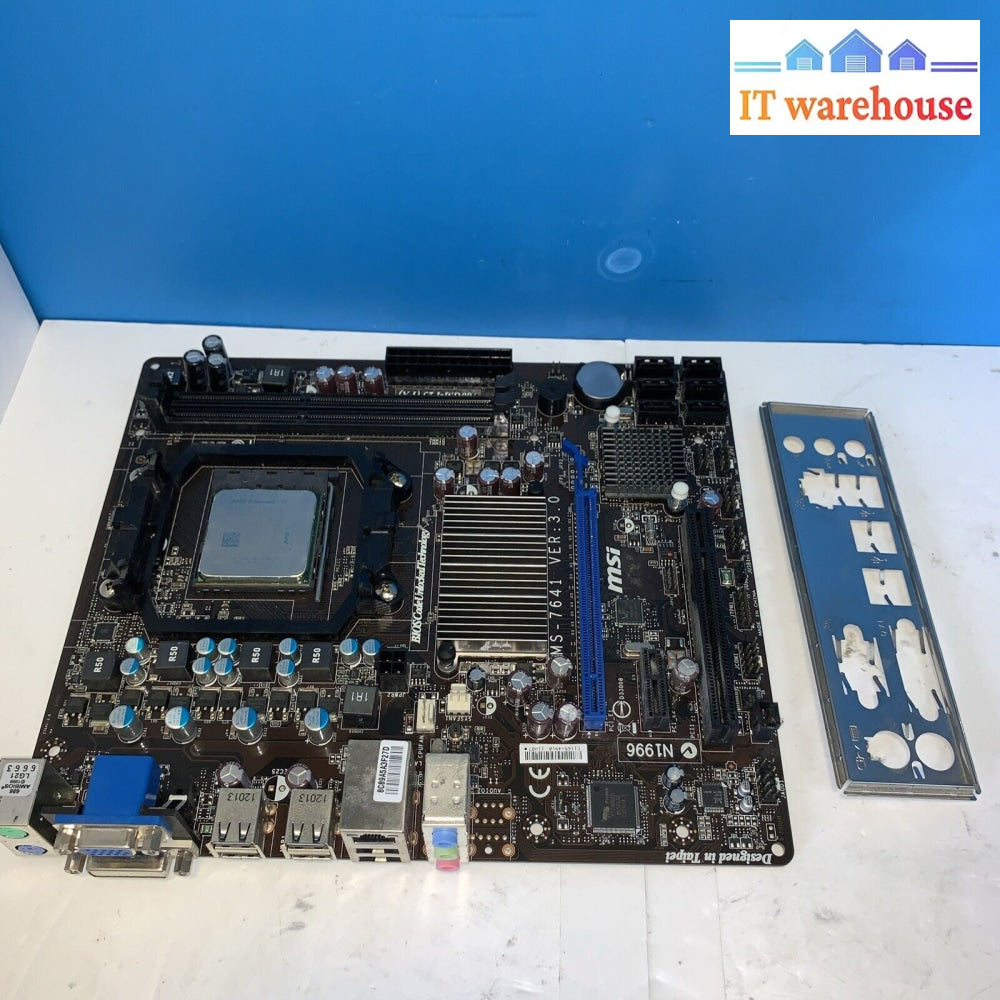MSI MS-7641 Motherboard + AMD Athlom II CPU