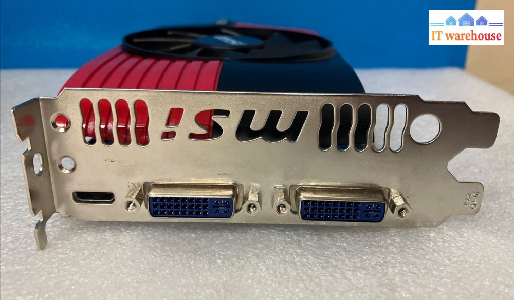 Msi N550Gtx-Ti Dual Dvi Mini Hdmi Pci-E Graphics Vide Card N550Gtx-Ti-M2D1Gd5/Oc