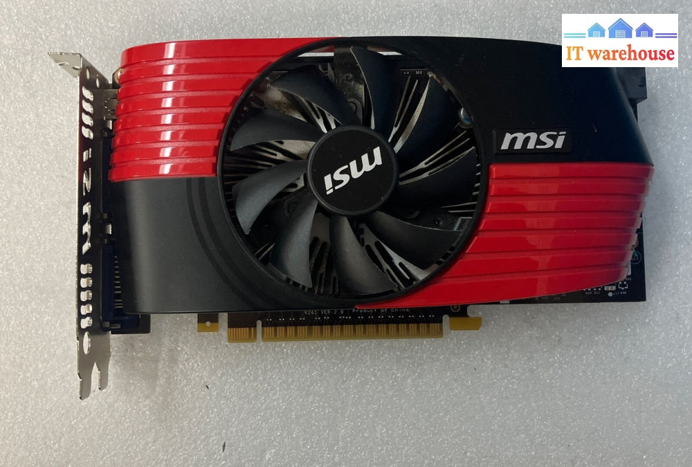 Msi N550Gtx-Ti Dual Dvi Mini Hdmi Pci-E Graphics Vide Card N550Gtx-Ti-M2D1Gd5/Oc