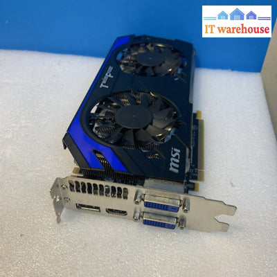 MSI NVIDIA (N660Ti-PE-2GD5-OC) 2GB GDDR5 SDRAM PCI Express Video Card