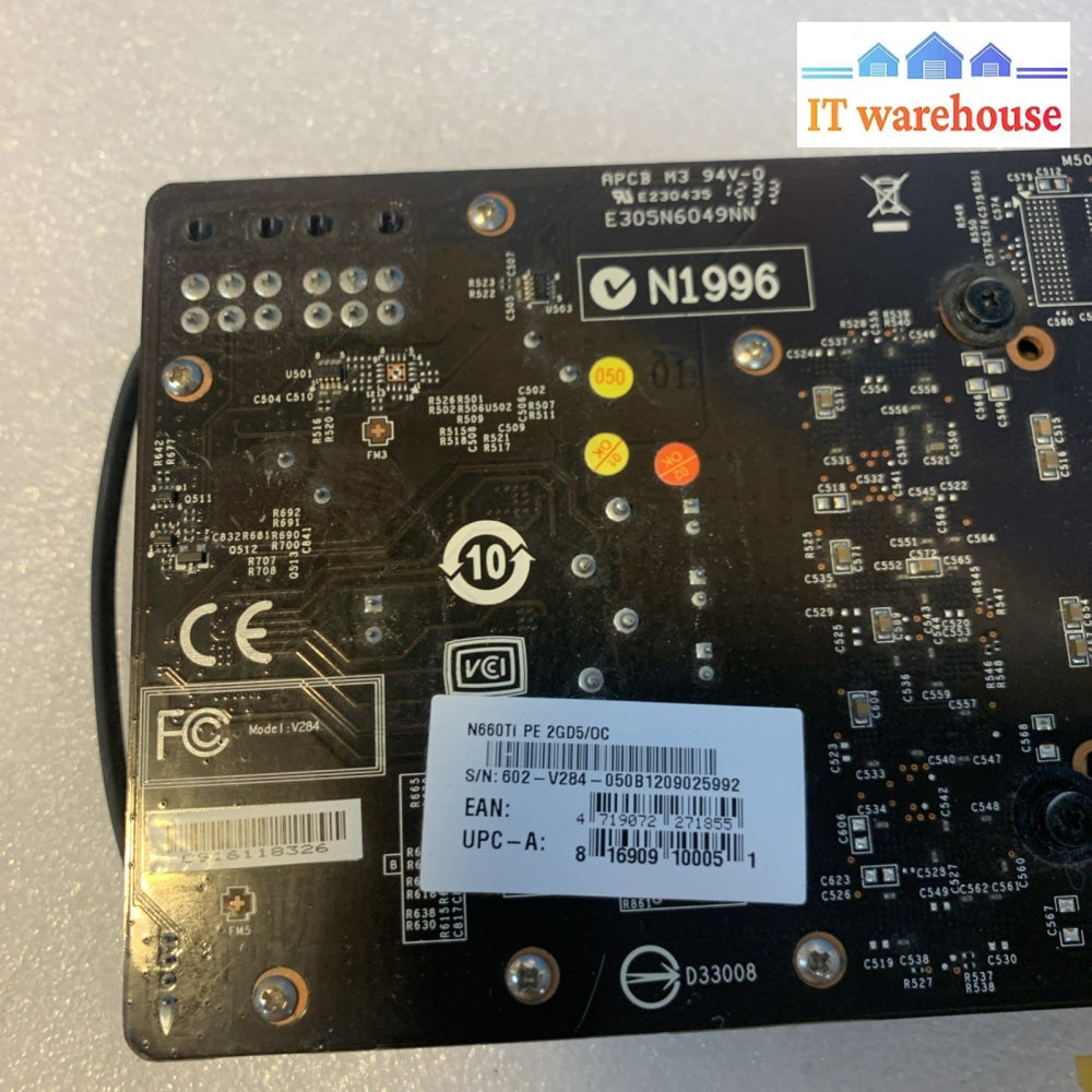 MSI NVIDIA (N660Ti-PE-2GD5-OC) 2GB GDDR5 SDRAM PCI Express Video Card