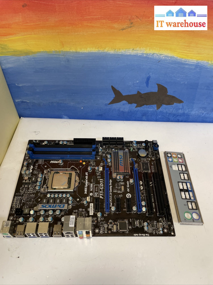 MSI P55-GD55 Motherboard LGA1156 DDR3 ATX Mainboard