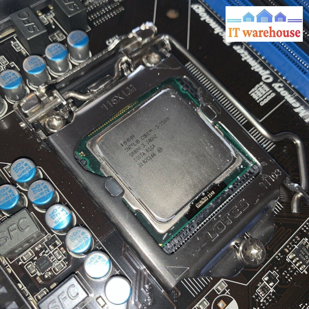 MSI P67A-G45(B3) Intel P67 DDR3 LGA 1155 ATX Motherboard W/i5-2500k CPU