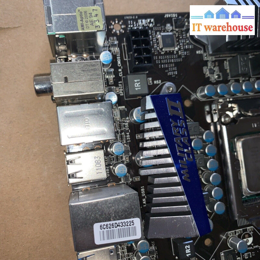 MSI P67A-G45(B3) Intel P67 DDR3 LGA 1155 ATX Motherboard W/i5-2500k CPU