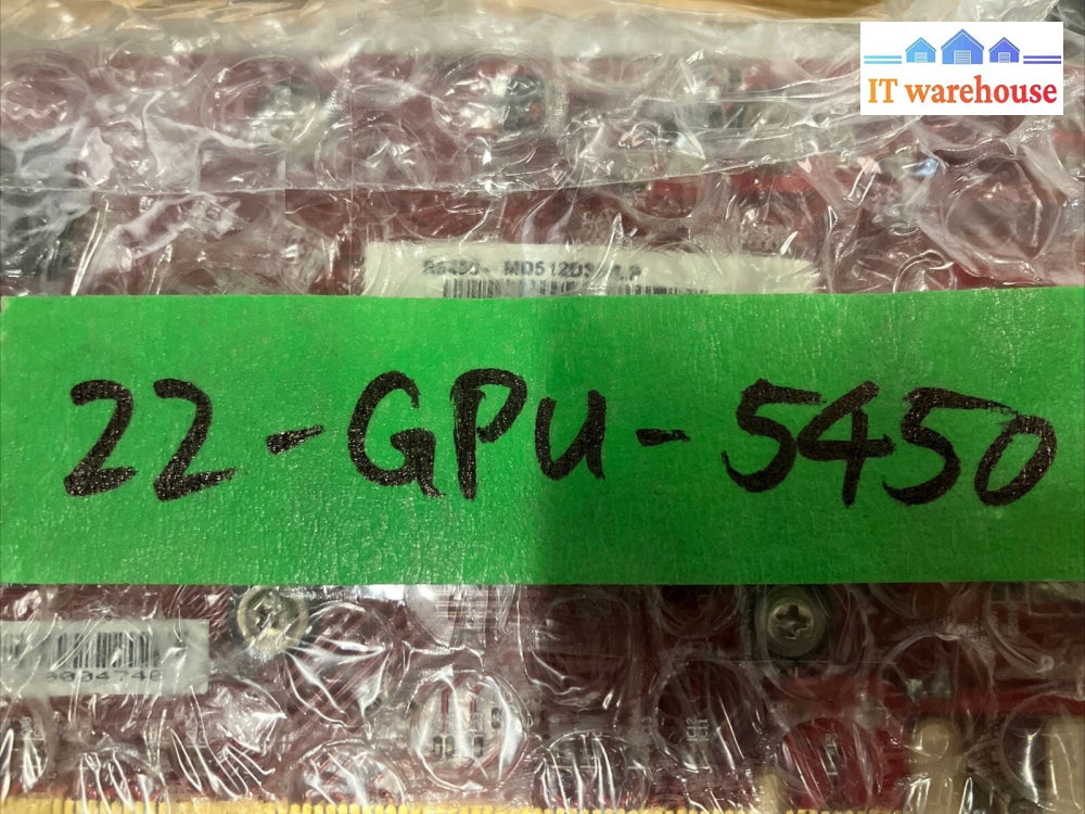 ~ MSI Radeon 5450 512MB Desktop Video Card R5450-MD512D3H/LP DVI VGA HDMI