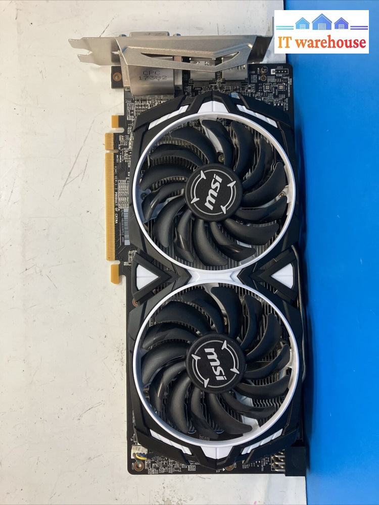 Msi Radeon Rx 580 Armor 8G Oc 8Gb Gddr5 Graphics Card Rx-580-Armor-8G *Tested* ~