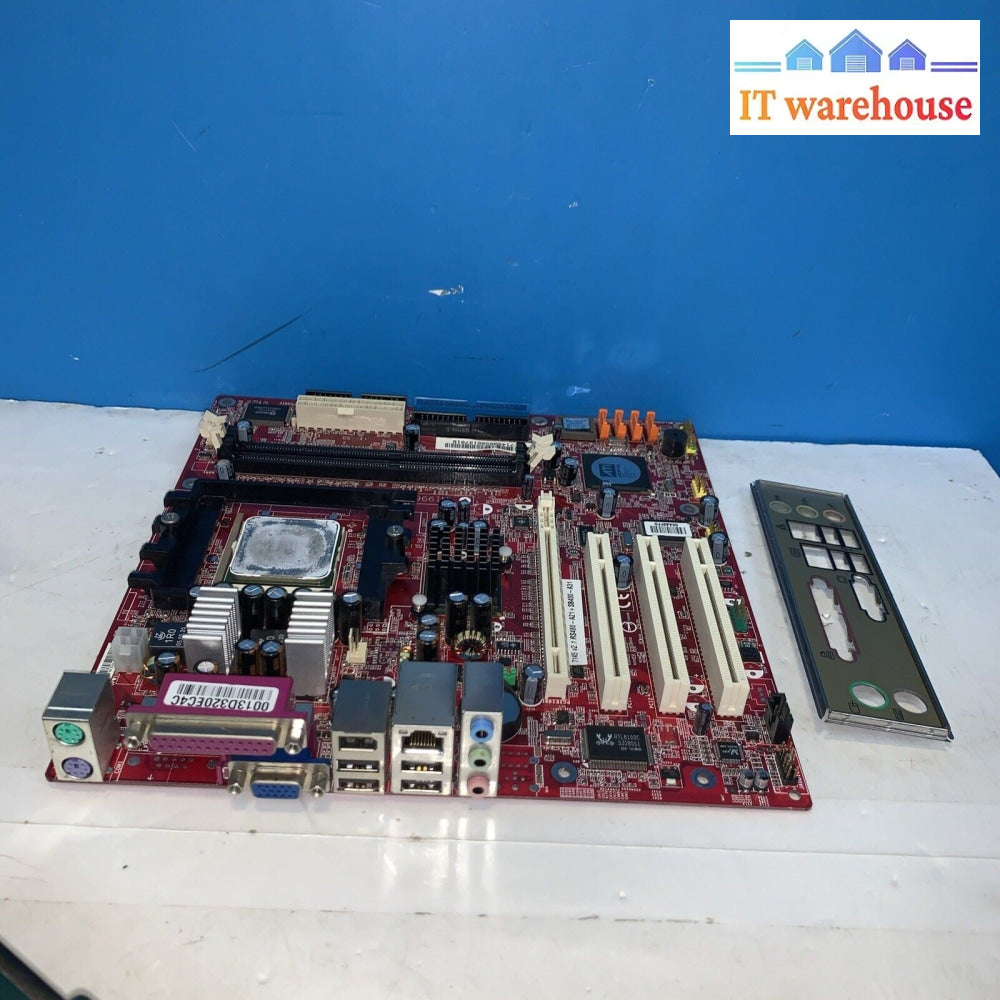 MSI RS480M Socket 754 Motherboard  + CPU