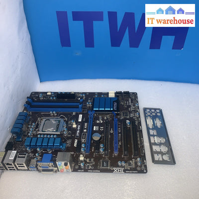 MSI Z77A-G43 Motherboard LGA 1155 CPU DDR3 Dual Channel PCIe w/CPU I/O Shield
