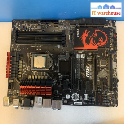 MSI Z87-GD65 GAMING Motherboard ATX LGA 1150 Intel DDR3 PCI-E 3.0 w/ i7-4790K