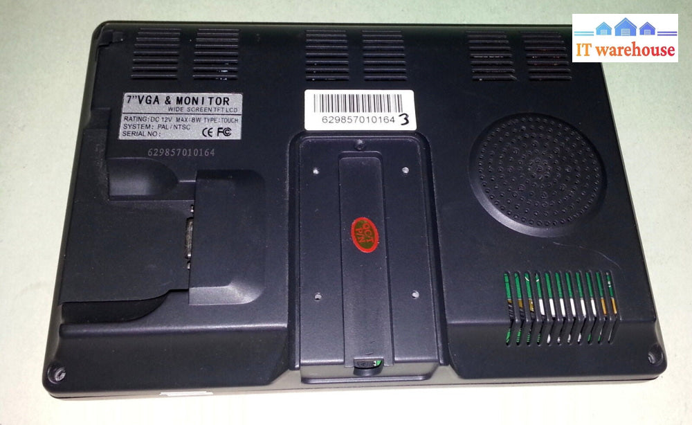 musicdirection 7" Touchscreen VGA LCD WideScreen TFT PAL/NTSC Monitor ##