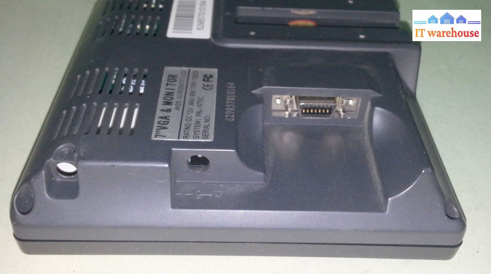 musicdirection 7" Touchscreen VGA LCD WideScreen TFT PAL/NTSC Monitor ##