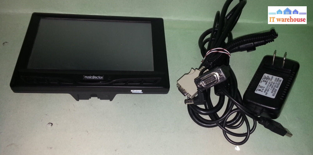musicdirection 7" Touchscreen VGA LCD WideScreen TFT PAL/NTSC Monitor ##