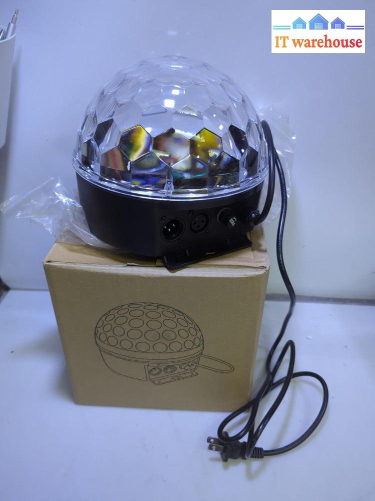 Mxs-Sjqs01 Dmx-512 Rgb Led 185Mm Plastic Dome Ball Disco Light (220V Only)