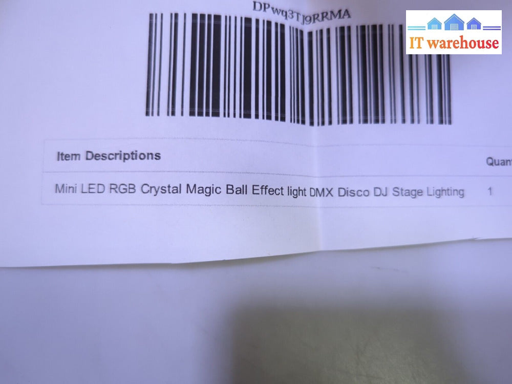 Mxs-Sjqs01 Dmx-512 Rgb Led 185Mm Plastic Dome Ball Disco Light (220V Only)