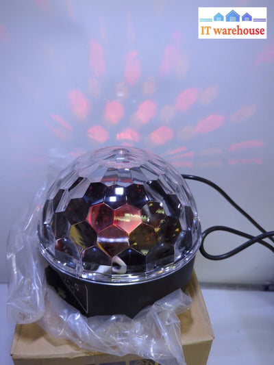 Mxs-Sjqs01 Dmx-512 Rgb Led 185Mm Plastic Dome Ball Disco Light (220V Only)