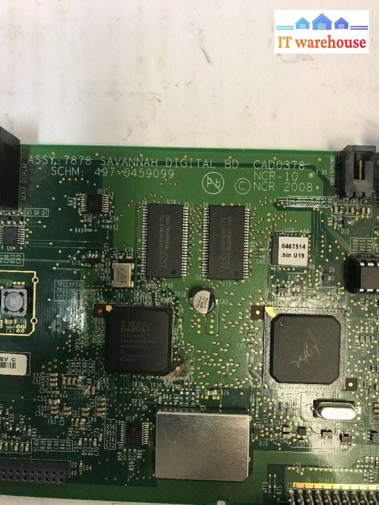 NCR 7878 Digital Scanner Scale Board 497-0459099 savannah