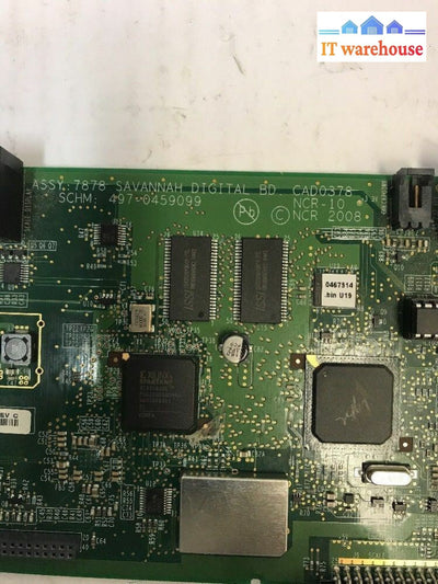 NCR 7878 Digital Scanner Scale Board 497-0459099 savannah
