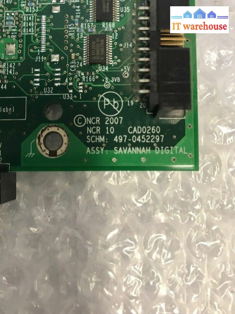 -NCR CONTROL BOARD 497-0452297 497-0456129 DIGITAL for  NCR 7878-2000  