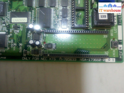 - NEC Electra Elite IPK Card MIFA U10 ETU M-785633 NSA-173660-001 LOT-206C ETU