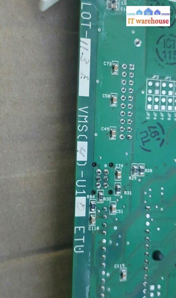 NEC Electra Elite VMS 4 U10 ETU VoiceMail Card  
