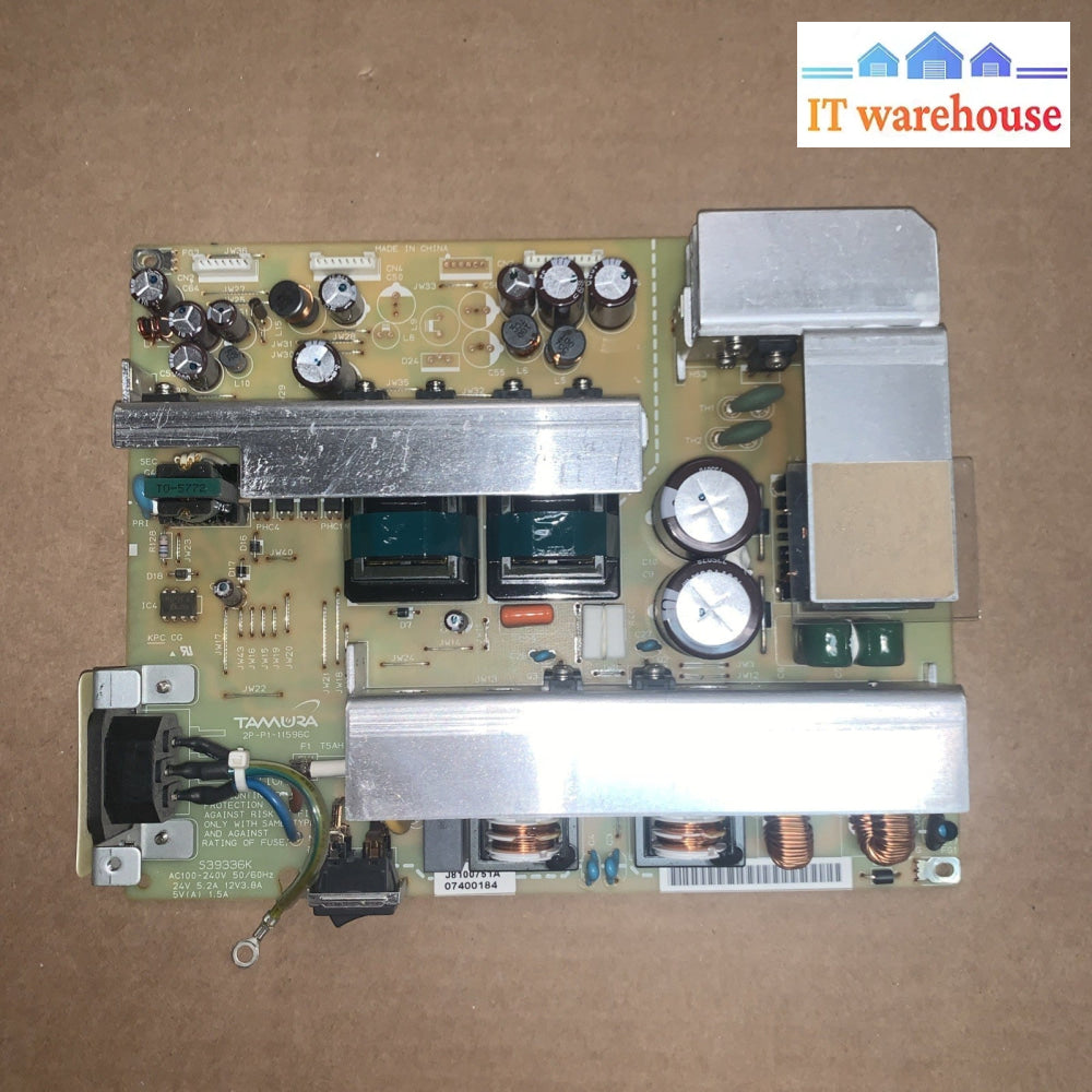 NEC LCD2490WUXI Monitor Power Supply Board  2P-P1-11596C S39336K