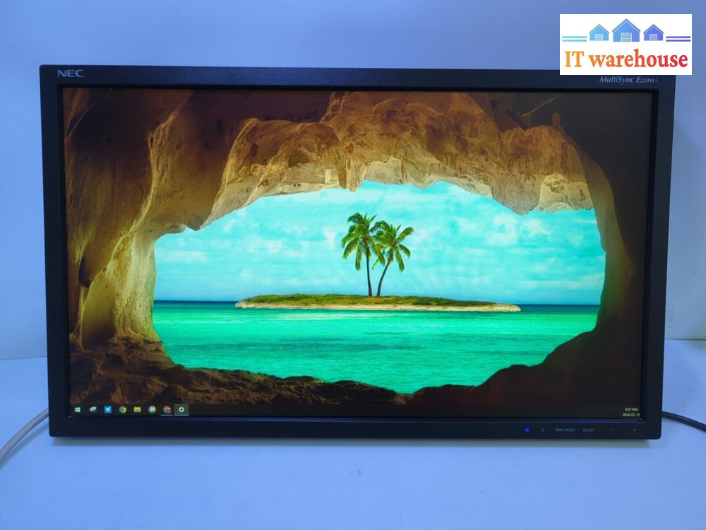 NEC MULTISYNC E224Wi 21.5" FULL HD LED BACKLIT IPS PANEL MONITOR (No Stand) -